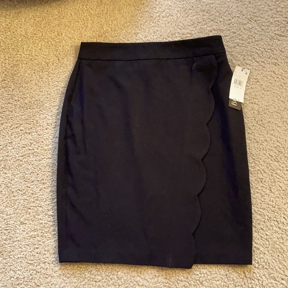 BCX NWT - Faux Wrap Scallop Skirt